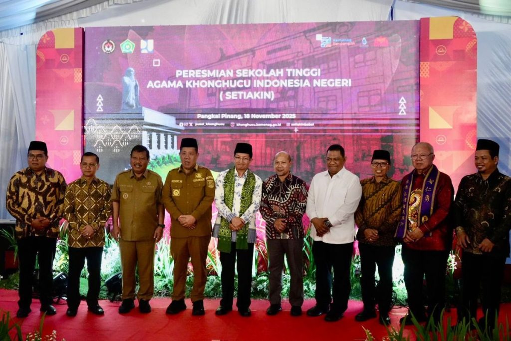 Menag Resmikan Kampus Negeri Agama Khonghucu Pertama di RI