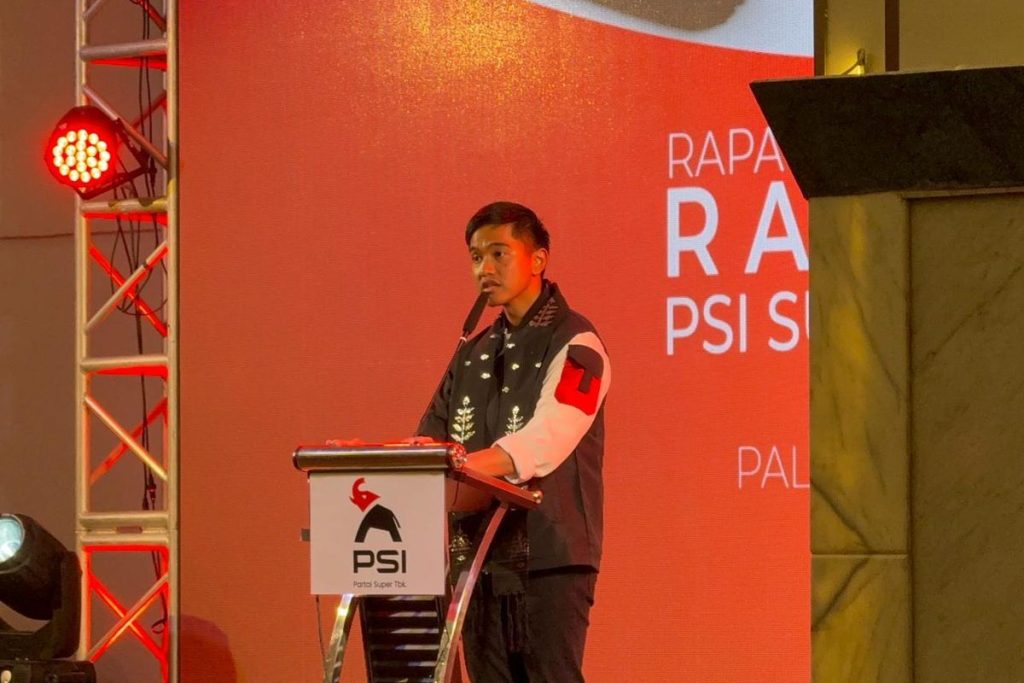 Kaesang Targetkan PSI Lampaui Nasdem di Pemilu 2029