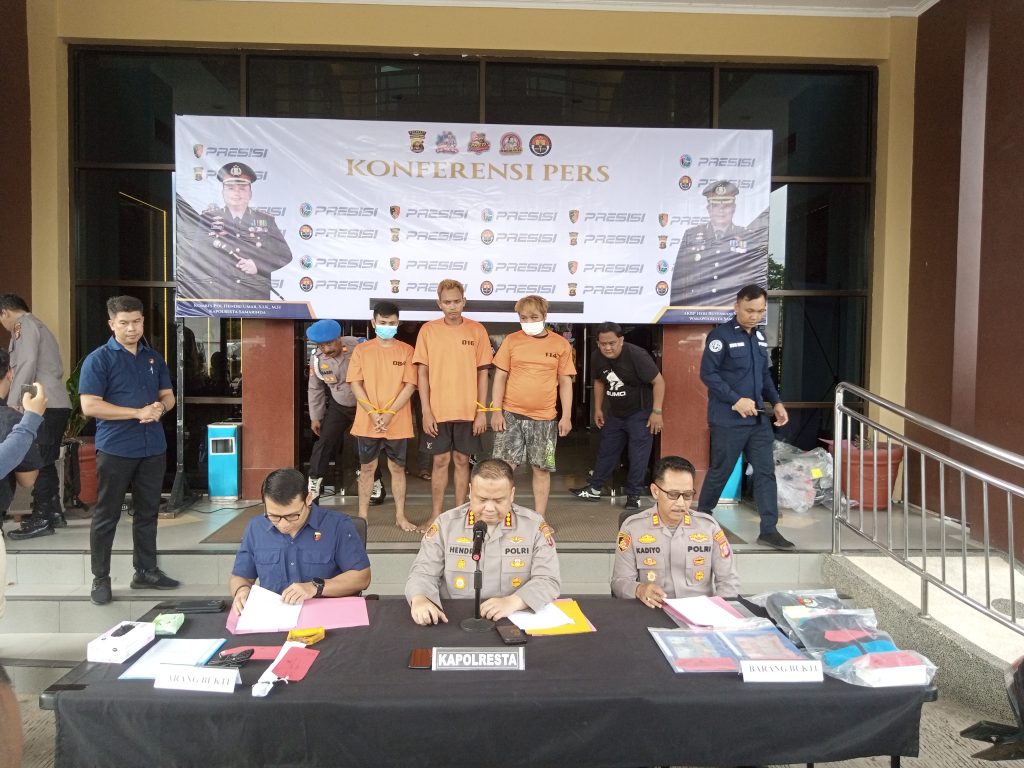 Kapolres Samarinda Ungkap Jambret Sadis, Kerugian Capai Rp110 Juta