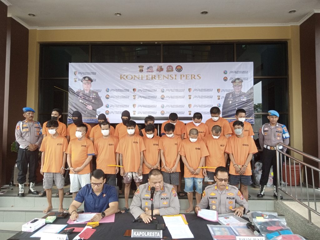 Operasi Jaran 2025 Bongkar 22 Kasus Curanmor di Samarinda