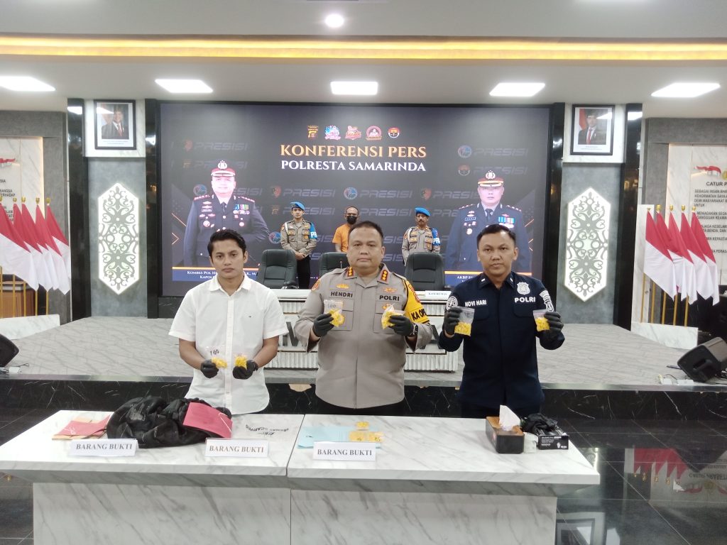 987 Butir Ekstasi untuk Pesta Akhir Tahun Digagalkan Polres Samarinda