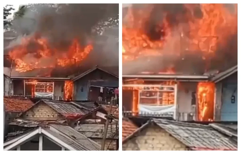 Kebocoran Gas Picu Kebakaran di Cipaku, Dua Orang Terluka