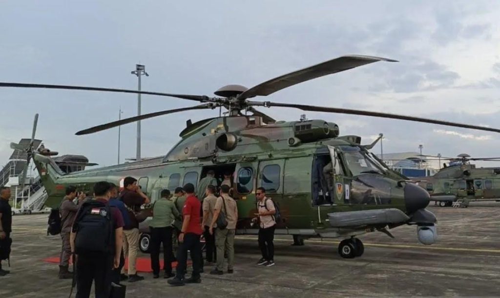 Pejabat Negara Tinjau Latihan Prajurit TNI di Bangka