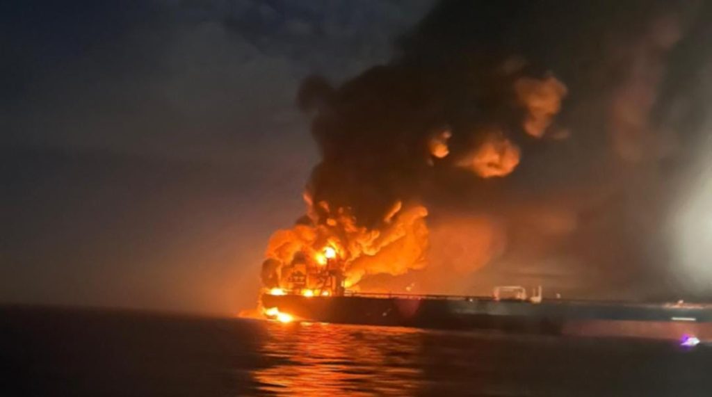 Dua Kapal Tanker Meledak di Perairan Laut Hitam, Diduga Kena Ranjau