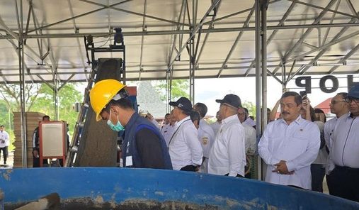 Menteri Agus dan Raffi Ahmad Tinjau Transformasi Nusakambangan