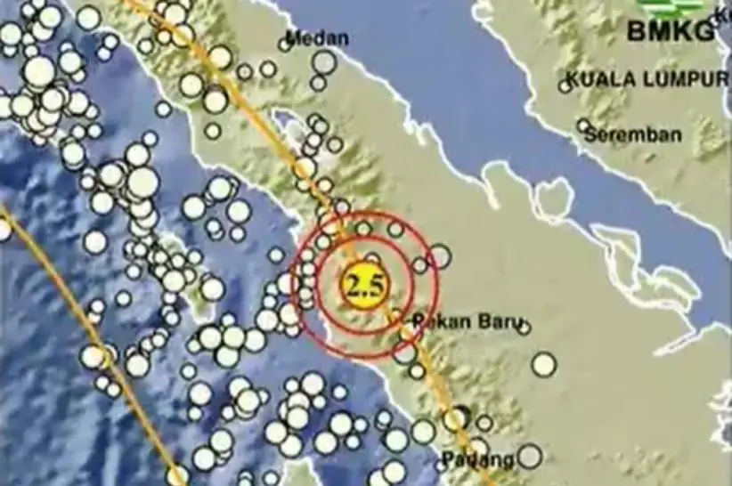 Gempa M 2,5 Guncang Mandailing Natal