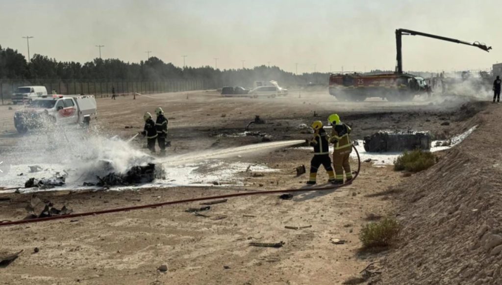 Jet Tempur India Jatuh saat Atraksi Dubai Air Show, Pilot Tewas
