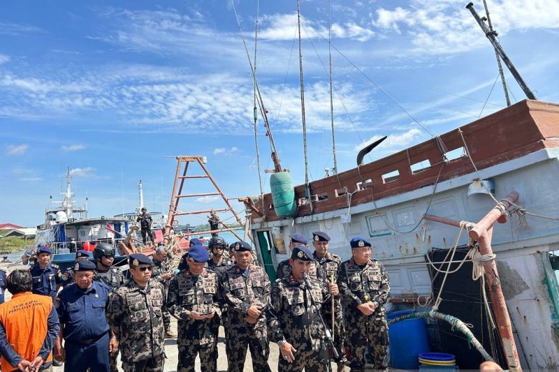 KKP Tangkap Kapal Vietnam Pencuri Ikan di Laut Natuna Utara