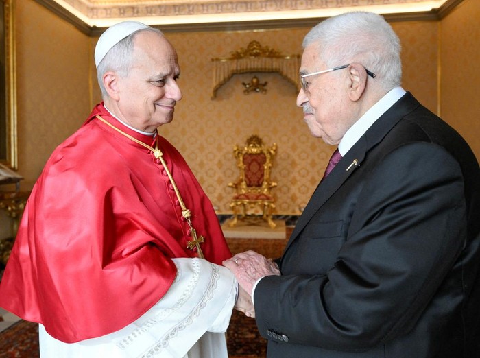 Paus Leo Bertemu Presiden Palestina Bahas Krisis Kemanusiaan di Gaza