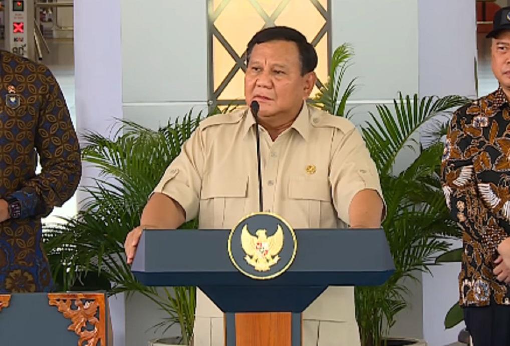 Prabowo Tegaskan Soal Utang Whoosh: Saya yang Tanggung Jawab!