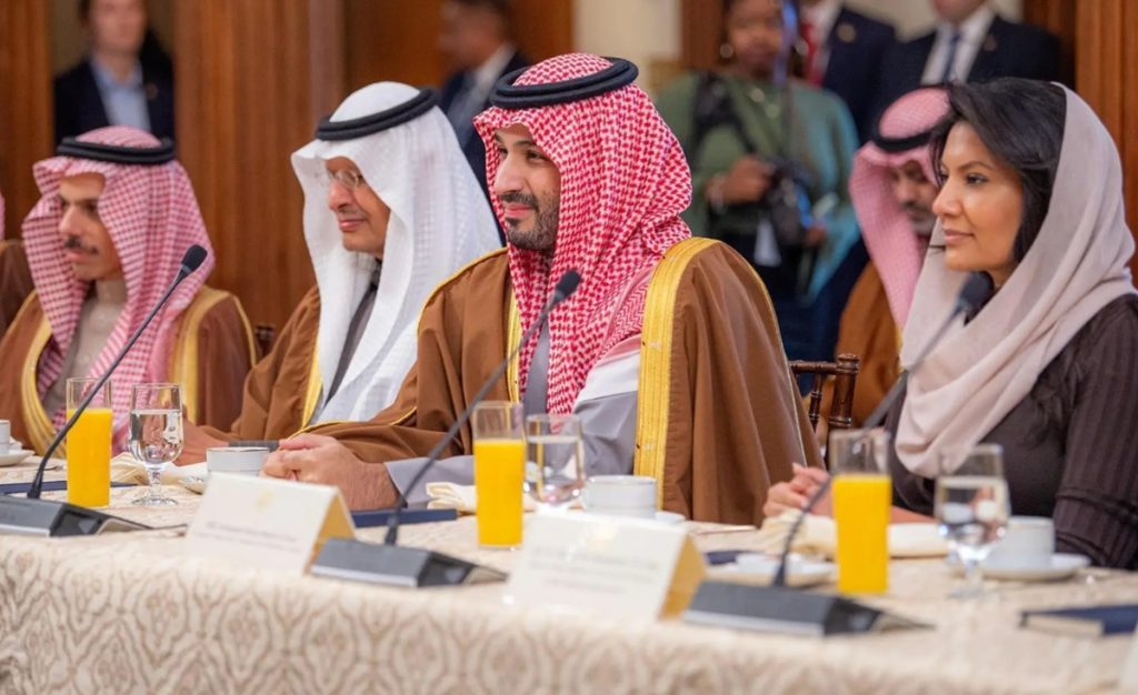 Putra Mahkota Saudi Bertemu Pimpinan DPR AS di Washington