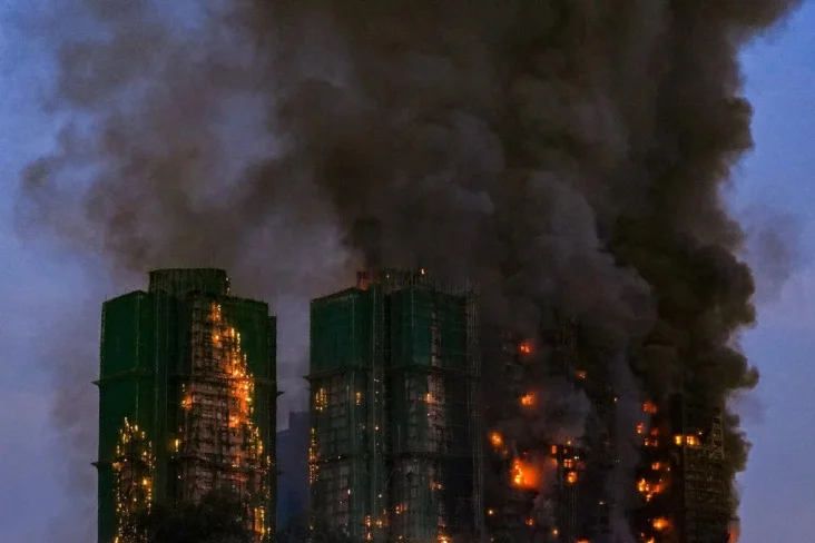 Update Kebakaran di Hong Kong: 94 Meninggal, 76 Terluka