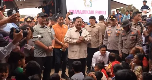 Prabowo Minta Maaf Soal Listrik Belum Pulih Merata di Aceh Tamiang