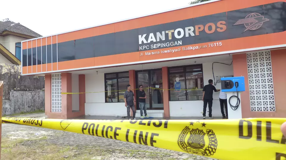 Perampokan Kantor Pos Sepinggan Masih Misterius, Polisi Terus Selidiki
