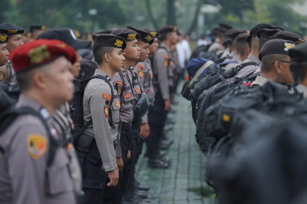 Ratusan Personel Dikerahkan Amankan Dua Aksi Massa di Jakpus