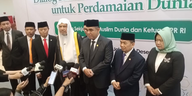 Ketua MPR Sambut Sekjen Liga Muslim Dunia di Jakarta