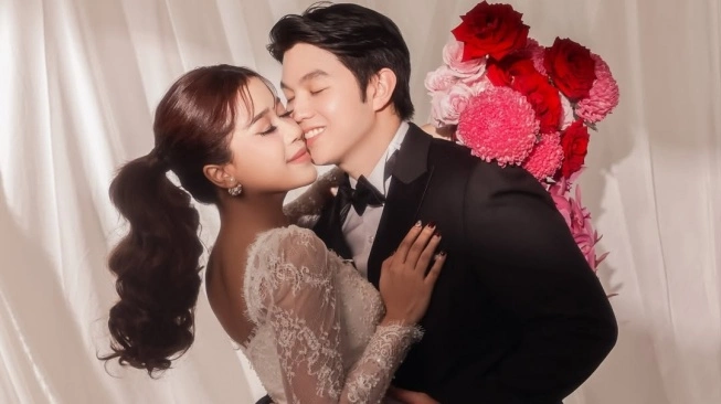 Brisia Jodie dan Alden Gelar Pemberkatan Nikah di Gereja Katedral