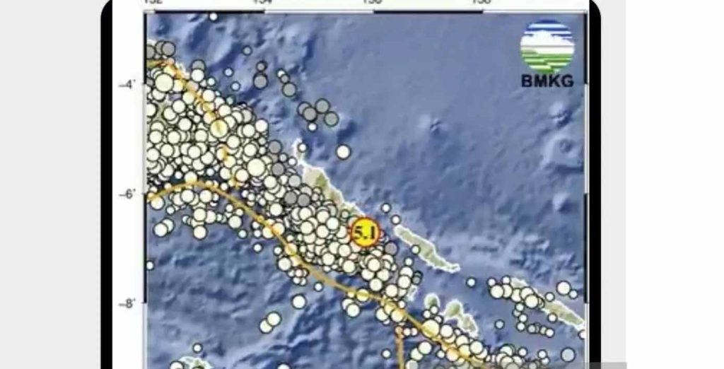 Gempa M 5,1 Guncang Merauke, BMKG Pastikan Tak Berpotensi Tsunami