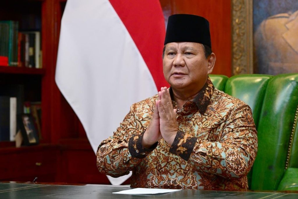 Presiden Prabowo: Natal Tahun Ini Penuh Keprihatinan atas Bencana di Sumatra