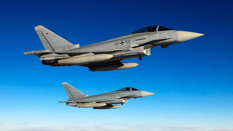 Jerman Kerahkan Jet Tempur Eurofighter ke Polandia