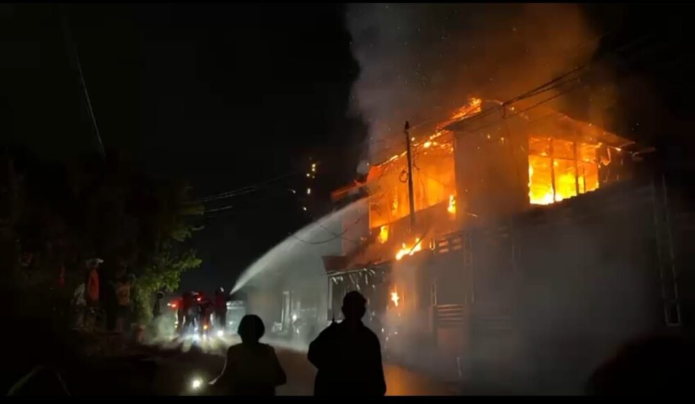 Warung Sekaligus Hunian di Samarinda Terbakar, Korsleting Diduga Pemicu