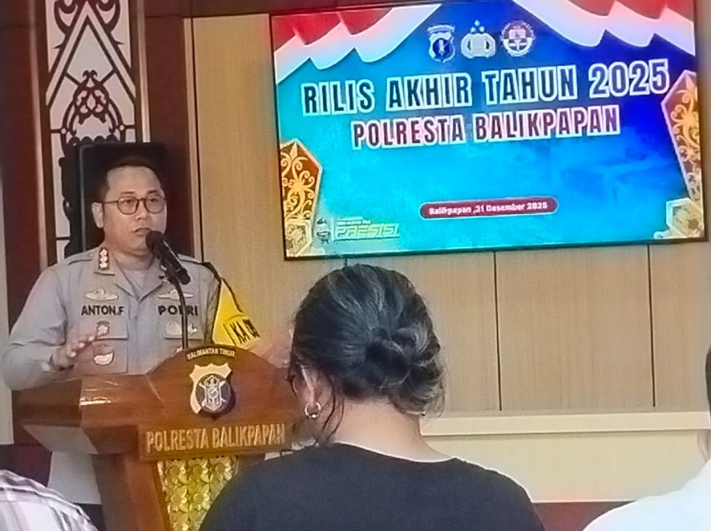 Polresta Balikpapan Rilis Capaian 2025