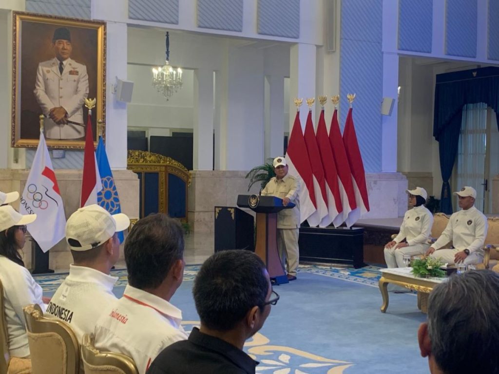 Prabowo Lepas Kontingen Indonesia untuk SEA Games 2025