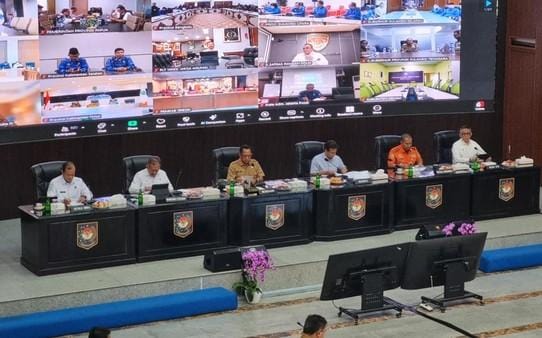 Mendagri Gelar Rakor Terkait Antisipasi Bencana dan Kesiapan Nataru