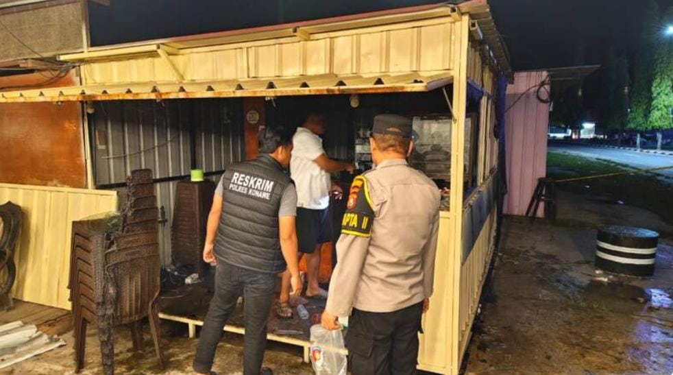 Kedai Kopi di STQ Konawe Dibakar OTK, Polisi Selidiki
