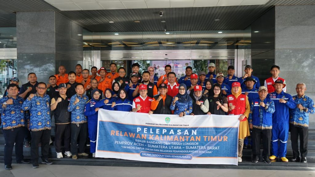 Kaltim Kirim 37 Relawan Bantu Korban Bencana Aceh Tamiang
