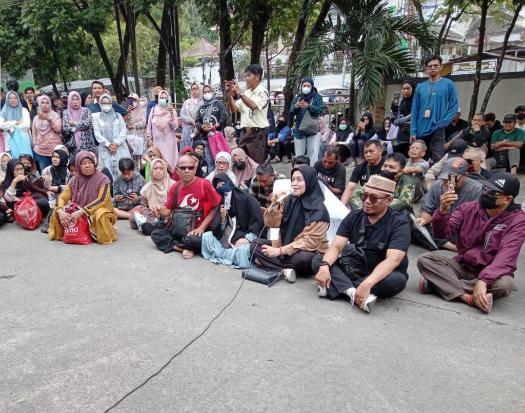 Ratusan Pedagang Datangi Disdag, Pertanyakan Nasib Pasar Pagi