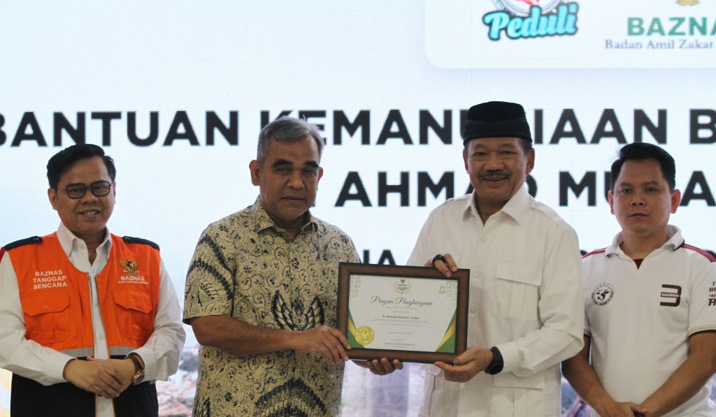 Ketua MPR dan APPSI Salurkan Rp800 Juta untuk Korban Bencana Sumatera