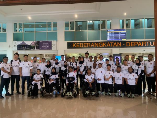 56 Atlet Muda Difabel Diberangkatkan ke AYPG 2025