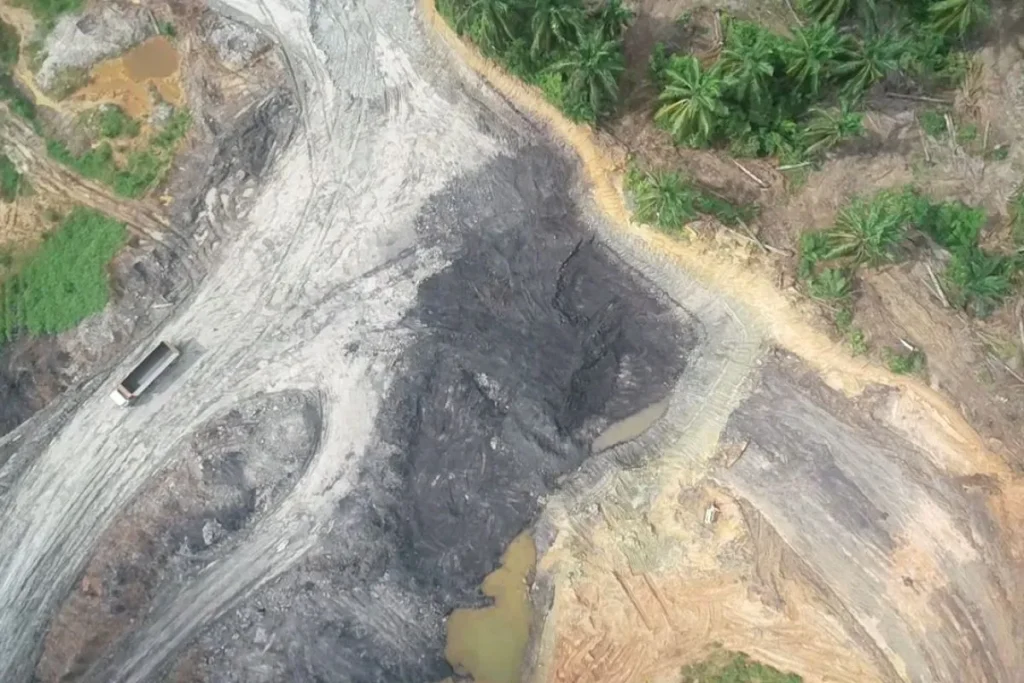 Tambang Ilegal di Teluk Adang Digulung, Empat Pelaku Ditangkap