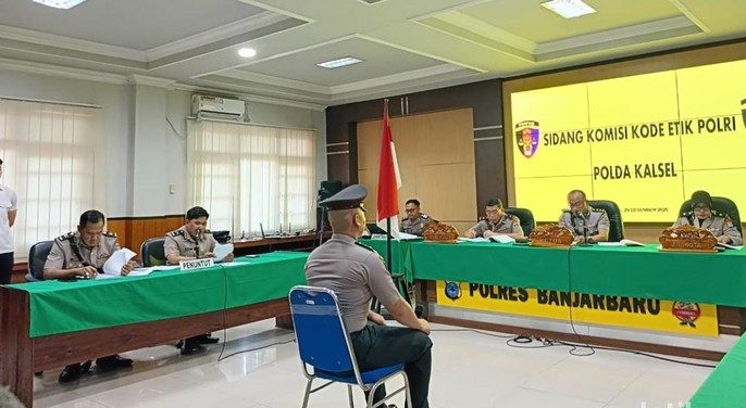 Bripda MS Dipecat Usai Sidang Etik Kasus Pembunuhan Mahasiswi ULM