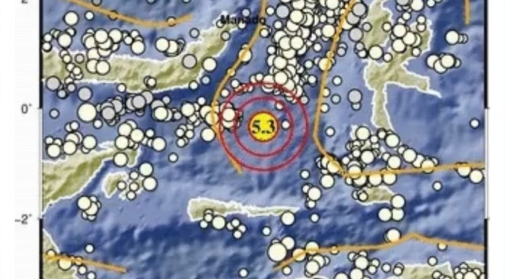 Halmahera Barat Digoyang Gempa Kedalaman 99 Km