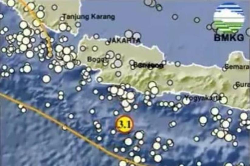 Gempa Magnitudo 3,1 Guncang Pangandaran Pagi Hari