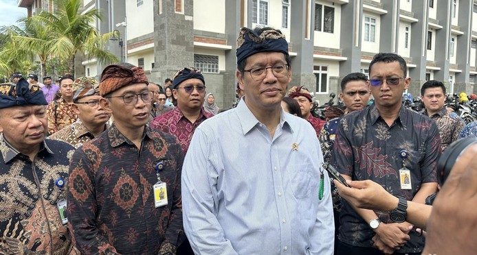 Purbaya Resmikan Rusun Pegawai Kemenkeu Senilai Rp54 Miliar di Bali