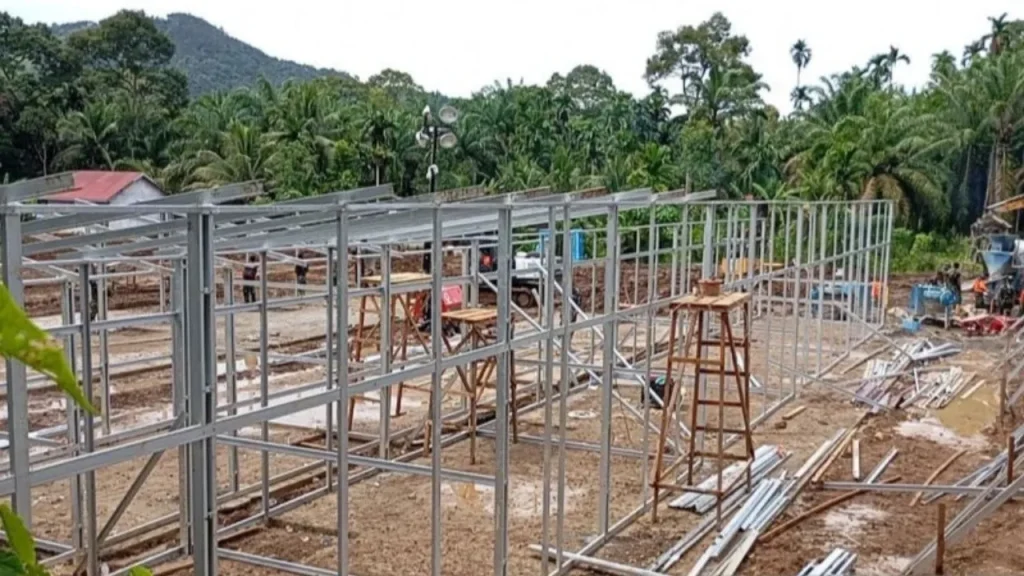 Huntara Bantuan PT Nindya Karya di Aceh Siap Dihuni Awal 2026