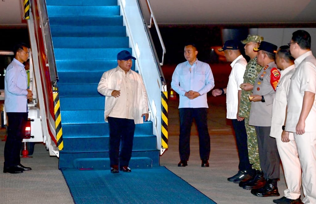 Prabowo Kembali ke Tanah Air, Lanjutkan Agenda Kerja di Aceh