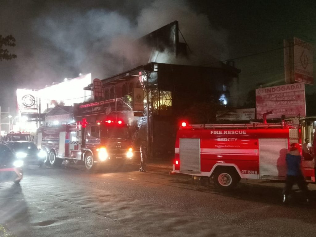 Restoran Aceh Lampoh Coffee Terbakar, Kerugian Capai Rp 2 Miliar