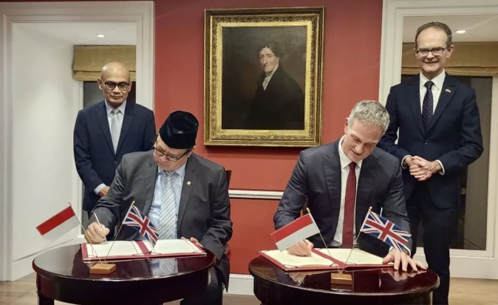 RI dan Inggris Luncurkan Kemitraan Pertumbuhan Ekonomi