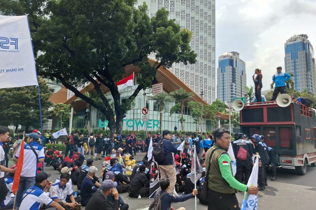 Demo Buruh Digelar Hari Ini, Polisi Siagakan 1.060 Personel