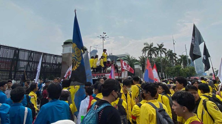 Dua Aksi Unjuk Rasa Digelar di Jakarta Pusat Hari Ini
