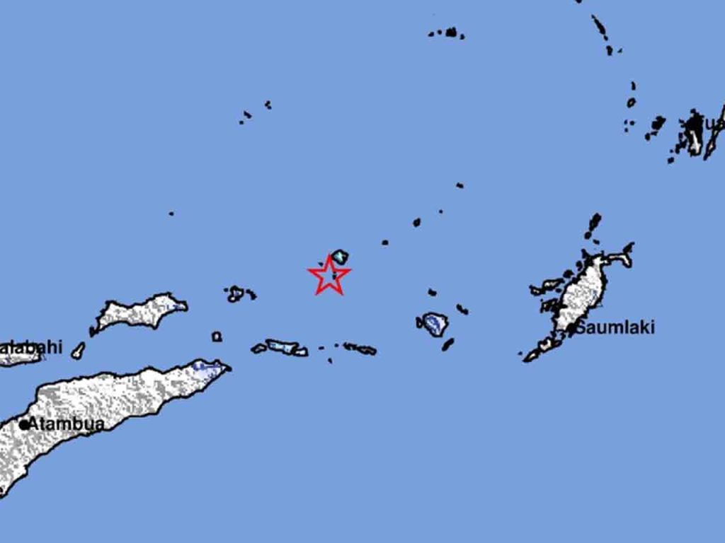 Gempa M 5,1 Guncang Laut Banda Maluku Pagi Hari