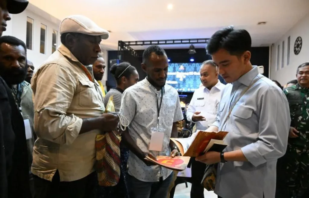 Gibran Dialog dengan Pegiat Kopi Saat Bermalam di Wamena