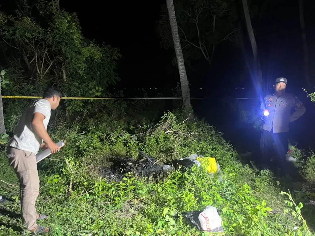 Polisi Selidiki Penemuan Jenazah Terbakar di Sekotong Lombok Barat