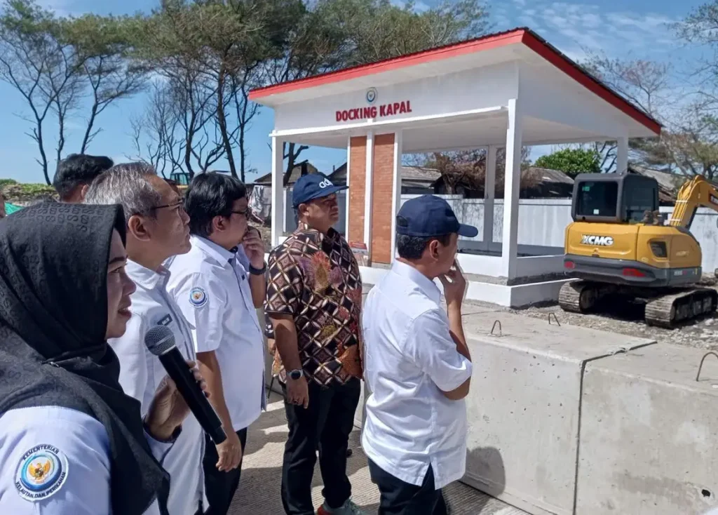 Menteri KKP Tinjau Progres KNMP Poncosari Bantul