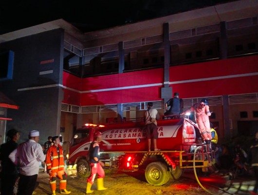 Kebakaran SDN 010 Samarinda Utara Diduga Dipicu Petasan