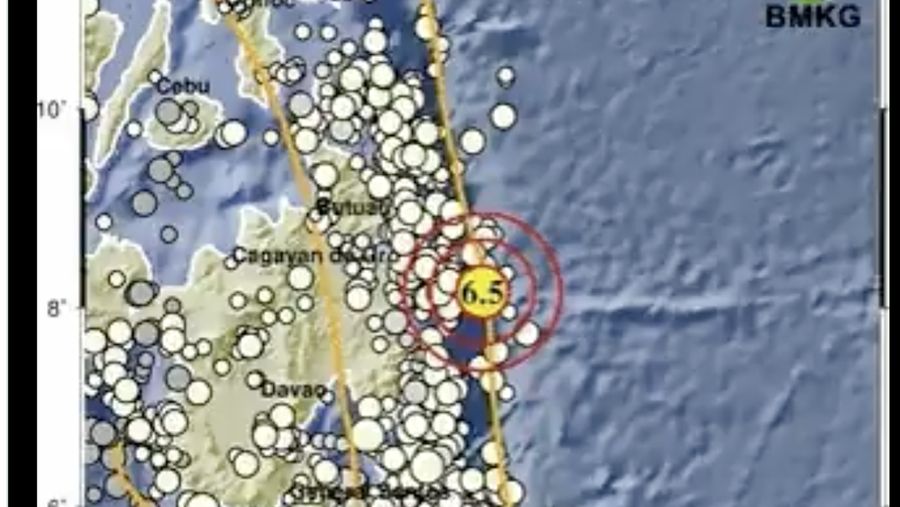 Gempa Magnitudo 6,5 Guncang Melonguane Sulut